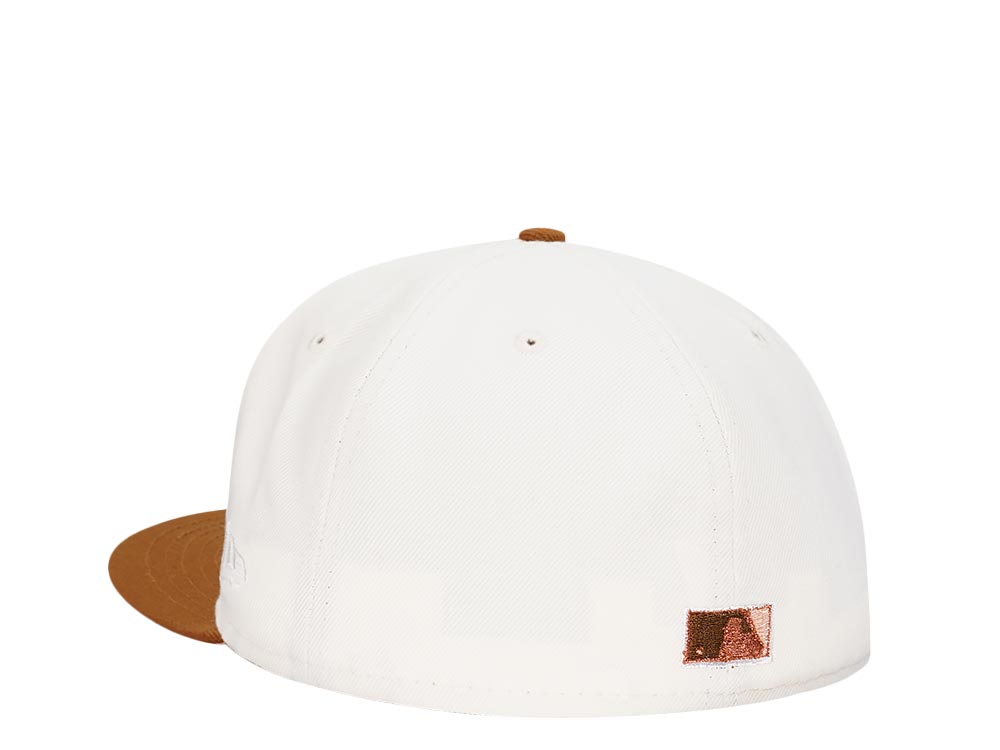 New Era Florida Marlins World Series 2003 Cream Peach Copper Two Tone Edition 59Fifty Fitted Hat