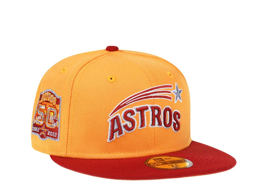 New Era Houston Astros 50th Anniversary Color Flip Prime Two Tone Edition 59Fifty Fitted Hat