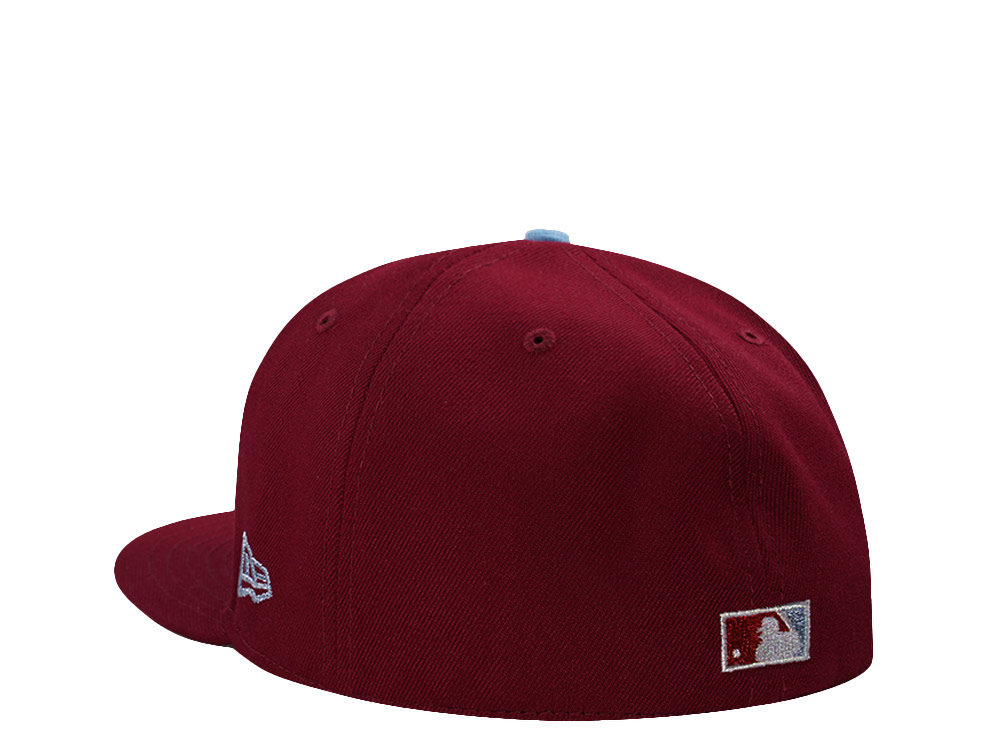 New Era Philadelphia Phillies All Star Game 1996 Cardinal Red Prime Edition 59Fifty Fitted Hat