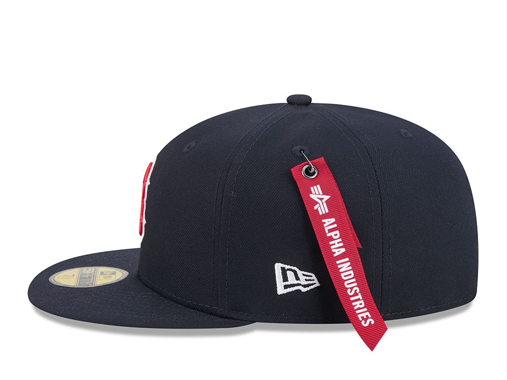 New Era Alpha Industries Boston Red Sox Navy Prime Edition 59Fifty Fitted Hat