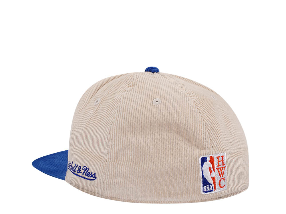 Mitchell & Ness New York Knicks All Star 1998 Two Tone Hardwood Classic Cord Edition Dynasty Fitted Hat