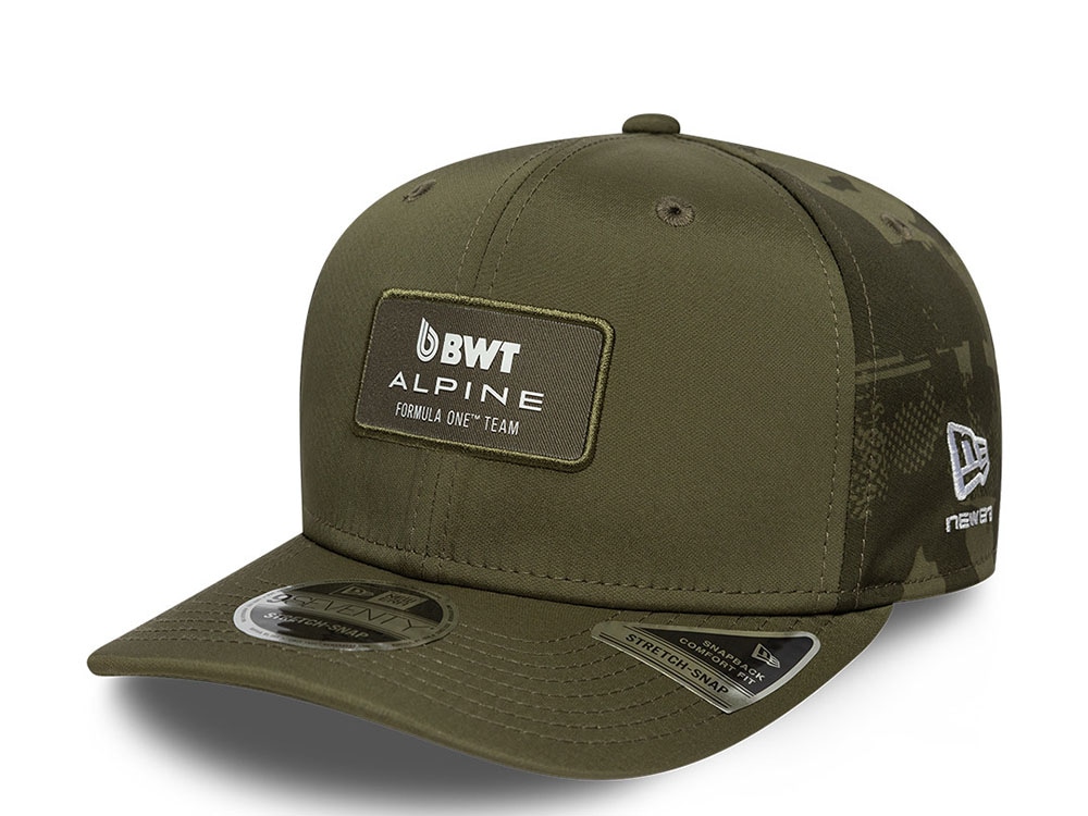 New Era Alpine Racing Olive 9Seventy Snapback Hat