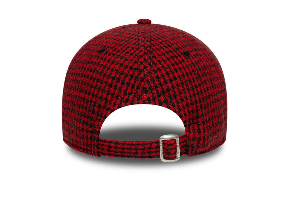 New Era Ac Milan Houndstooth Red Edition 9Forty Adjustable Hat
