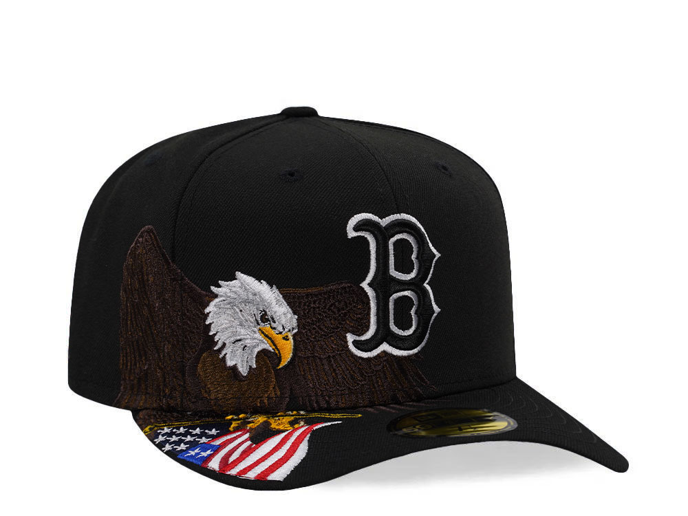 New Era Boston Red Sox American Eagle Black Edition 59Fifty Fitted Hat
