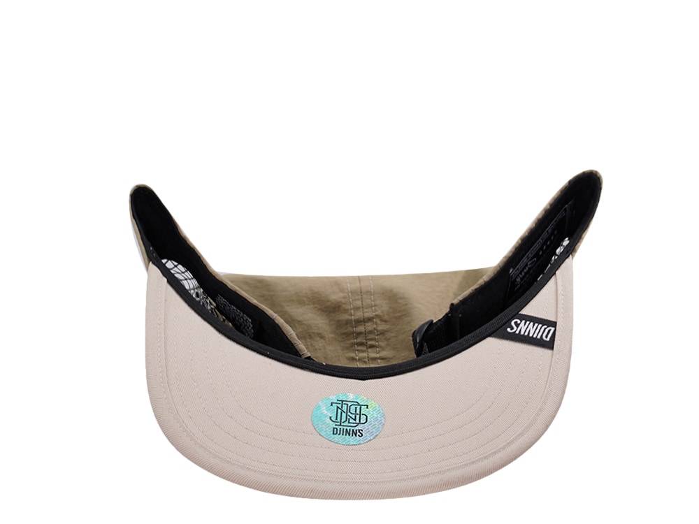 Djinns 5 Panel Sand Big Net Mountain Strapback Hat