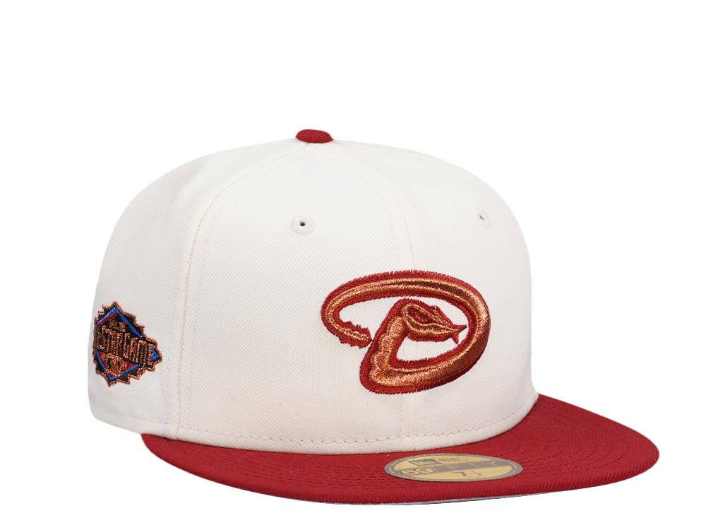 New Era Arizona Diamondbacks All Star Game 2011 Copper Cream Two Tone Edition 59Fifty Fitted Hat