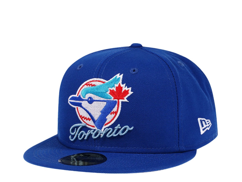 New Era Toronto Blue Jays Blue Duallogo Edition 59Fifty Fitted Hat