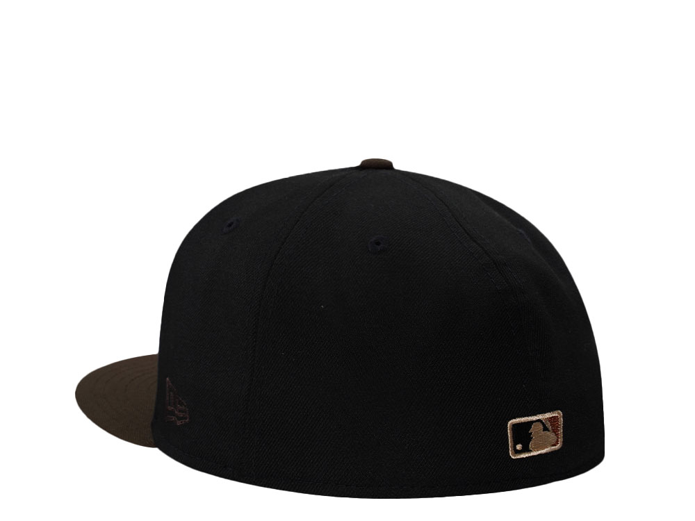 New Era Los Angeles Dodgers Skull Black Two Tone Edition 59Fifty Fitted Hat