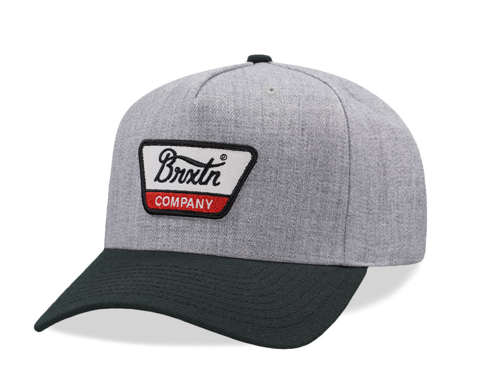 Brixton Company Gray Snapback Cap | TOPPERZSTORE.COM display picture 1