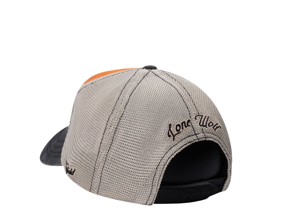 Hatfield Wolf Orange Black Trucker Snapback Hat