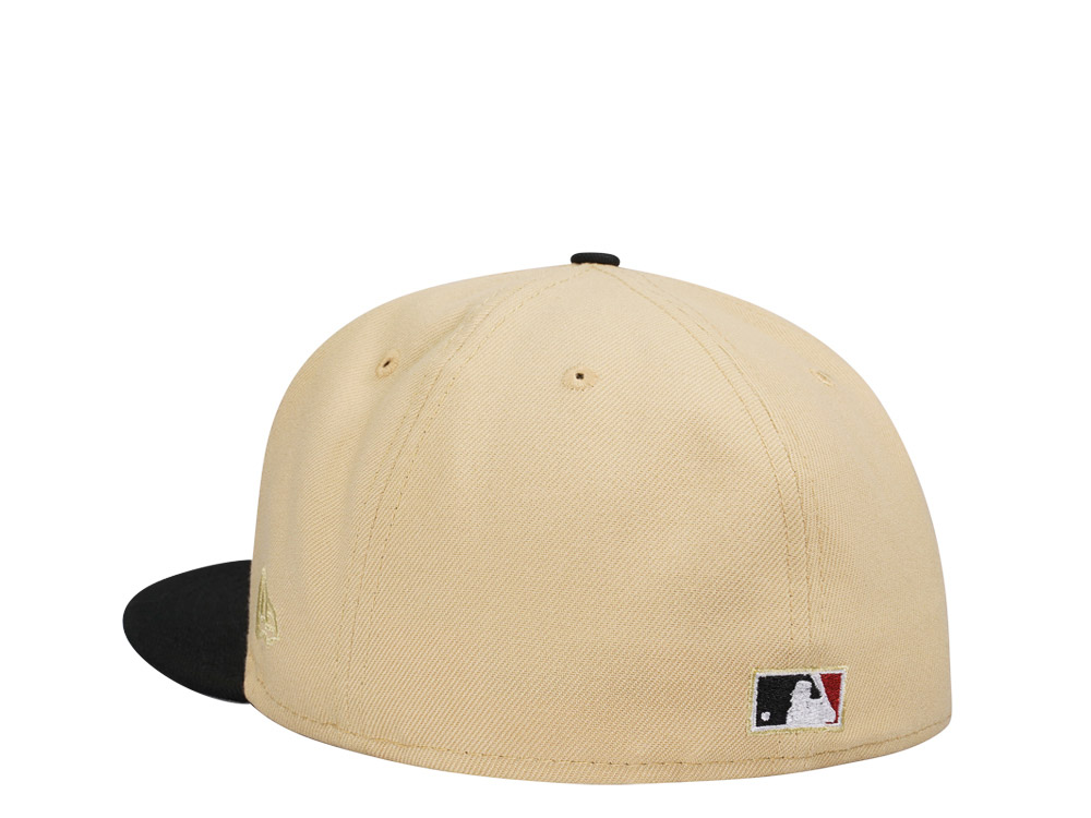 New Era Toronto Blue Jays 25th Anniversary Vegas Gold Two Tone Edition 59Fifty Fitted Hat