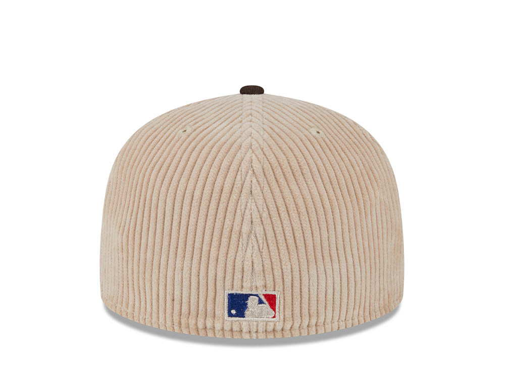 New Era San Diego Padres 25th Anniversary Fall Cord Khaki 59Fifty
