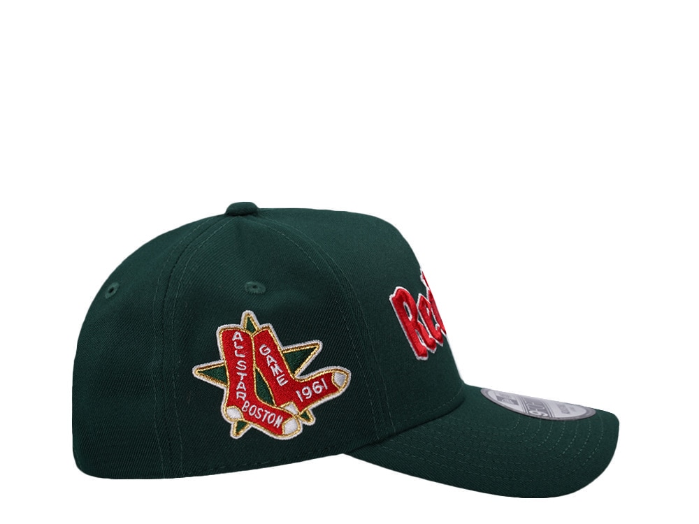 New Era Boston Red Sox All Star Game 1961 Dark Green Prime Edition 9Forty A Frame Snapback Hat