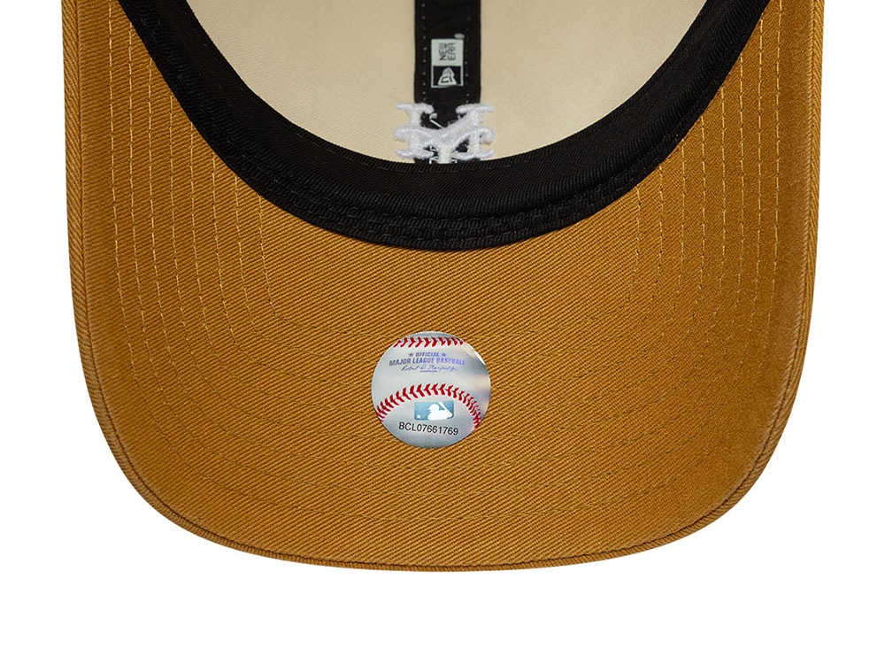New Era New York Mets Washed Mini Logo Two Tone 9Twenty Strapback Hat