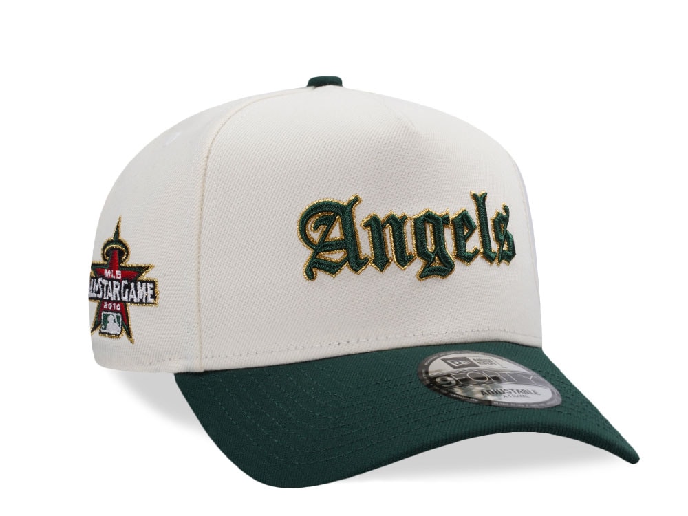 New Era Anaheim Angels All Star Game 2010 Chrome Two Tone Edition 9Forty A Frame Snapback Hat
