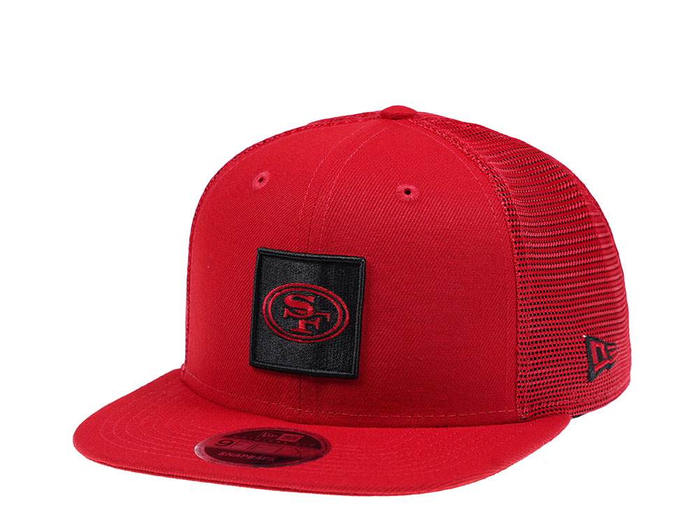 New Era San Francisco 49ers Original Fit Coach Edition 9Fifty Trucker Snapback Hat