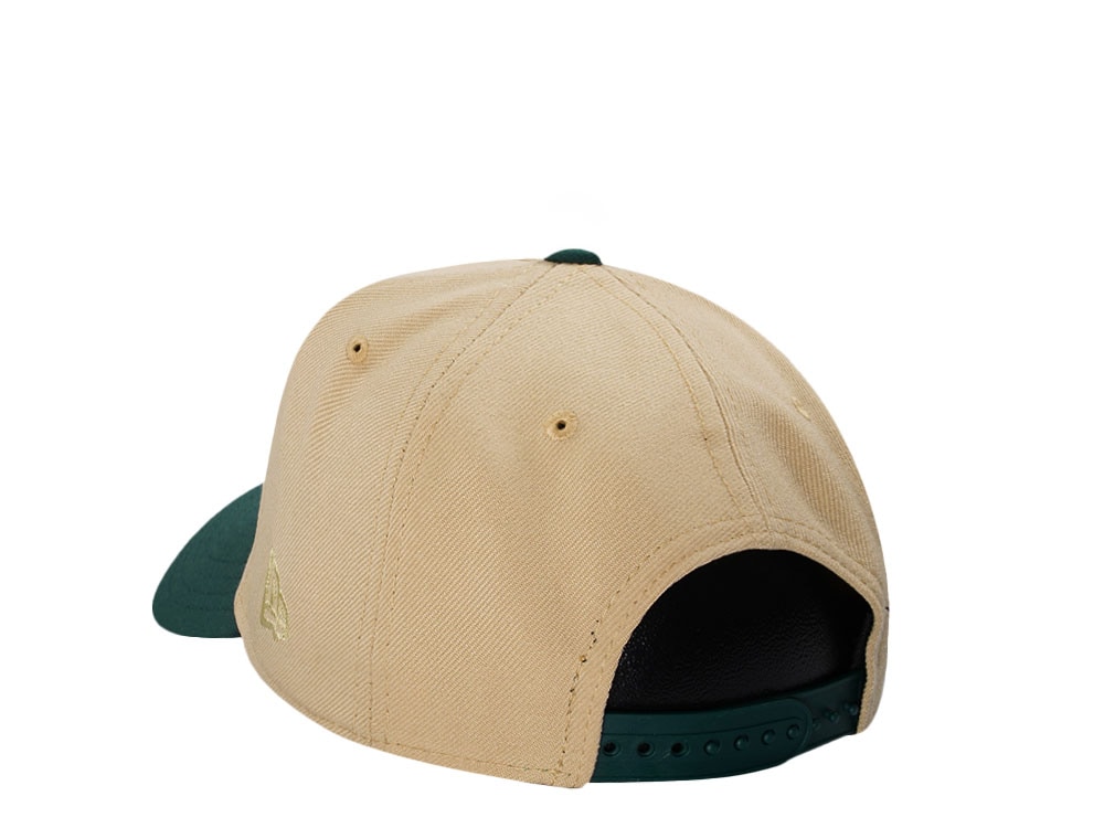 New Era Oakland Athletics Vegas Gold Two Tone 9Fifty A Frame Snapback Hat