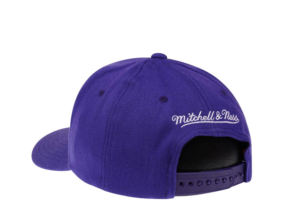 Mitchell & Ness Phoenix Suns Team Ground Red Line Solid Flex Snapback Hat