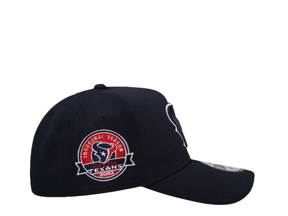 New Era Houston Texans 2002 Navy 9Forty A Frame Snapback Hat