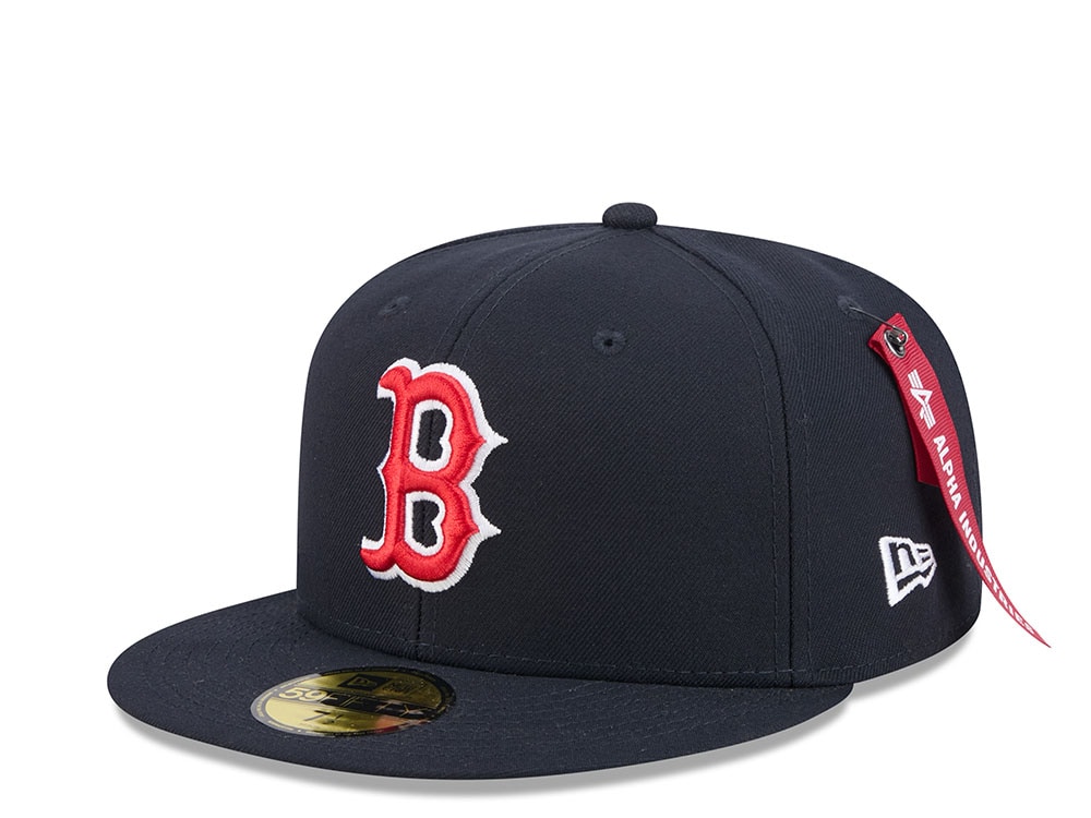 New Era Alpha Industries Boston Red Sox Navy Prime Edition 59Fifty Fitted Hat
