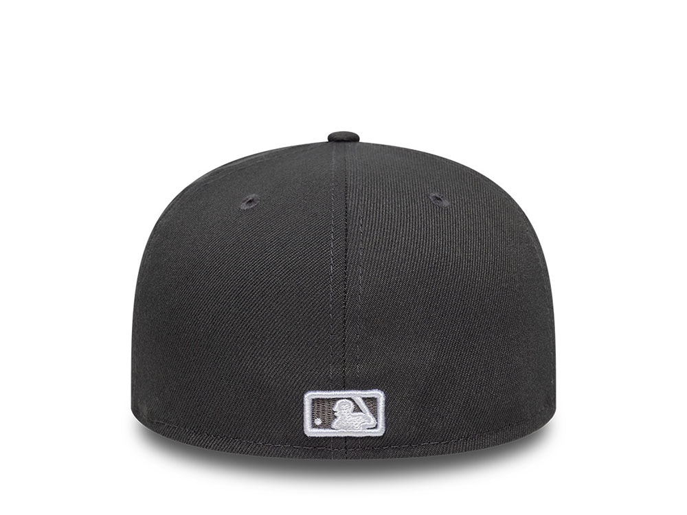 New Era New York Yankees Plain Black Prime Edition 59Fifty Fitted Hat
