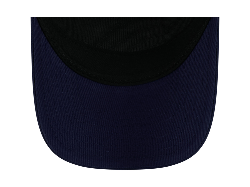 New Era Montreal Canadiens Official Team Color Edition 9Forty M Crown A Frame Trucker Snapback Hat