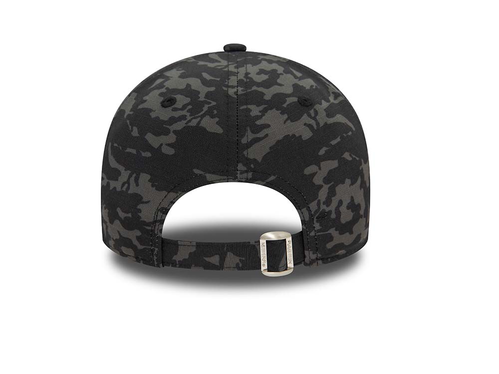 New Era Los Angeles Lakers Camo Black 9Forty Strapback Hat TOPPERZSTORE.COM
