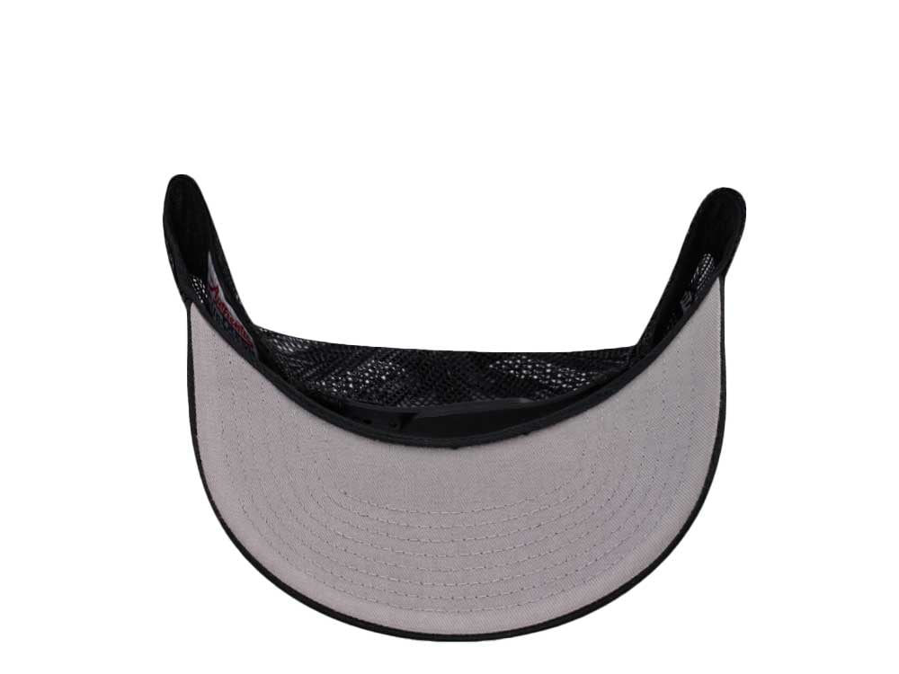 Good Hats Work Less Beach More Black Trucker Edition Snapback Hat