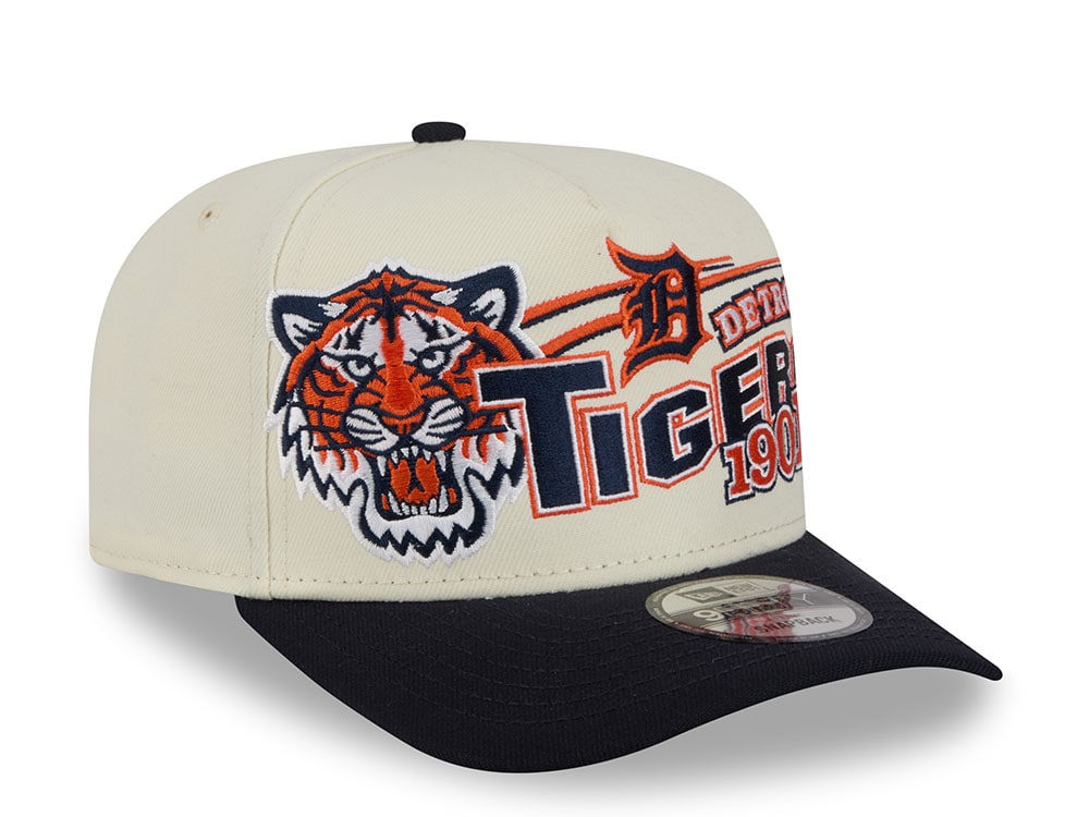 New Era Detroit Tigers 1901 Classic Chrome Edition 9Fifty A Frame Snapback Hat