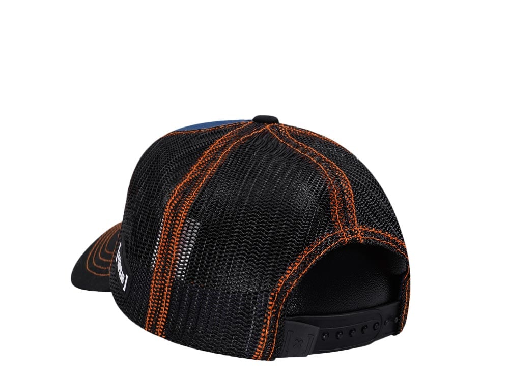 Capslab Dragon Ball Z Goku Blue/Black Trucker Snapback Hat