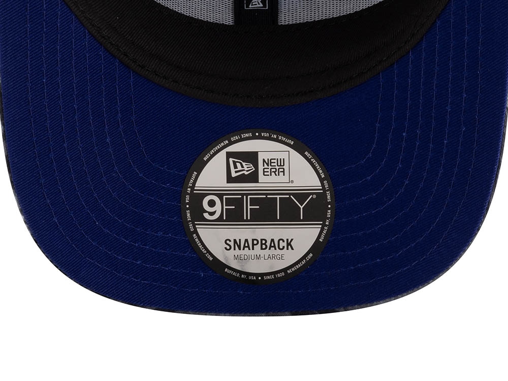 New Era Alpine Racing Tonal Floral Blue 9Fifty Original Fit Snapback Hat