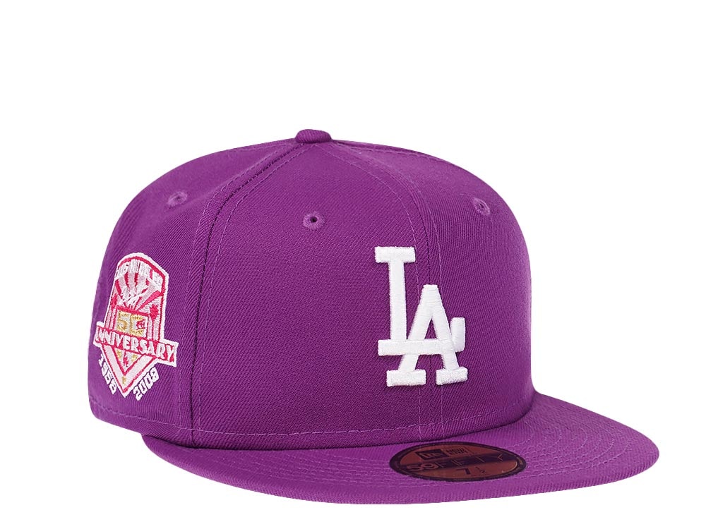 New Era Los Angeles Dodgers 50 Anniversary 1958-2008 59Fifty Fitted Hat