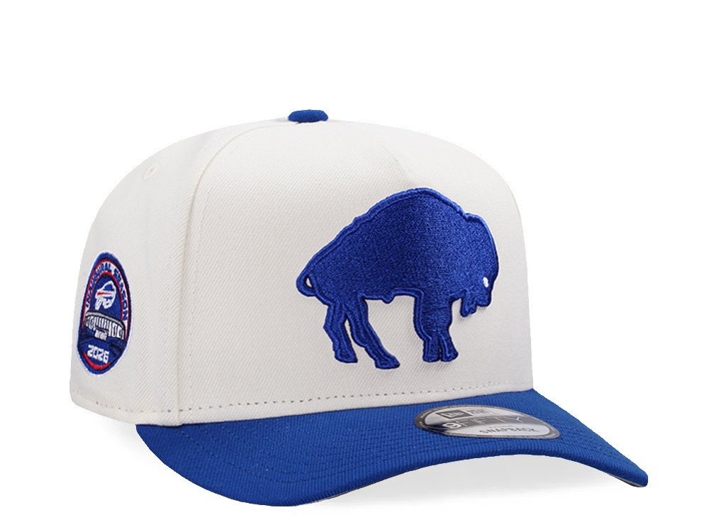New Era Buffalo Bills Inaugural Season Chrome Two Tone Edition 9Fifty A Frame Snapback Hat