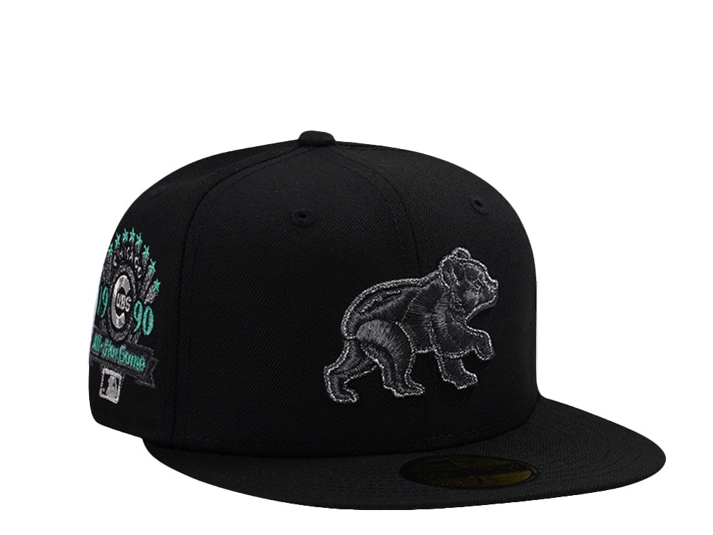 New Era Chicago Cubs All Star Game 1990 Black Prime Edition 59Fifty Fitted Hat