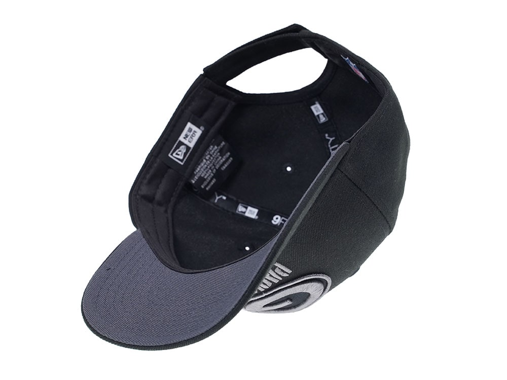 New Era Green Bay Packers Curved Grey Edition 9Forty Strapback Hat