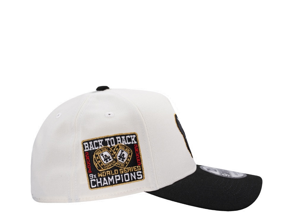 New Era Los Angeles Dodgers Back to Back Champions Ohtani Chrome Two Tone Edition 9Forty A Frame Snapback Hat