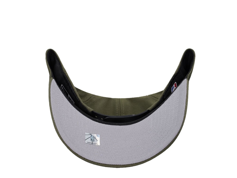 New Era Los Angeles Lakers Olive Edition 9Forty Snapback Hat