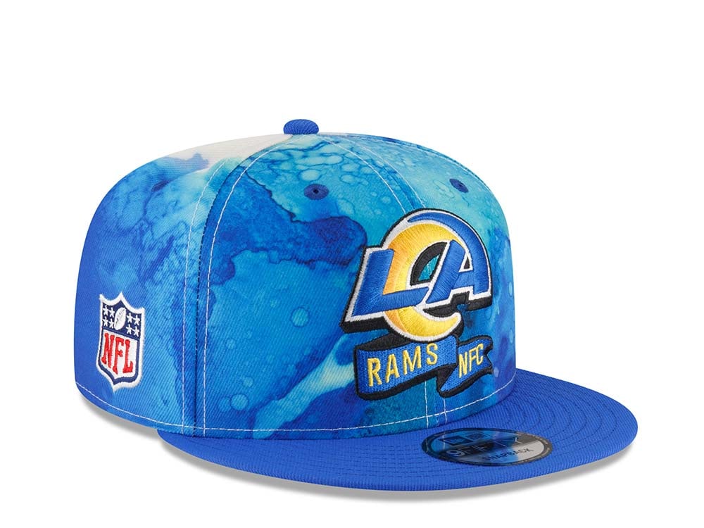 New Era Los Angeles Rams Ink NFL Sideline 2022 9Fifty Snapback Hat