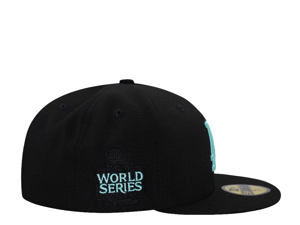 New Era Los Angeles Dodgers World Series 2024 Mint Detail Edition 59Fifty Fitted Hat