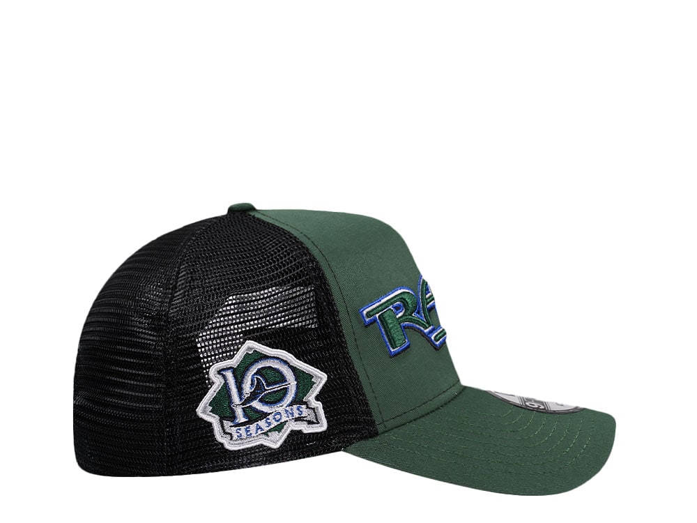 New Era Tampa Bay Rays 10 Seasons Edition 9Forty A Frame Trucker Snapback Hat