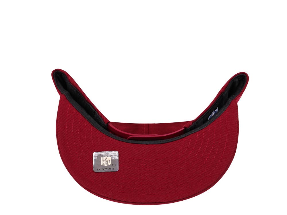 New Era San Francisco 49ers Smooth Red Edition 9Fifty Snapback Hat