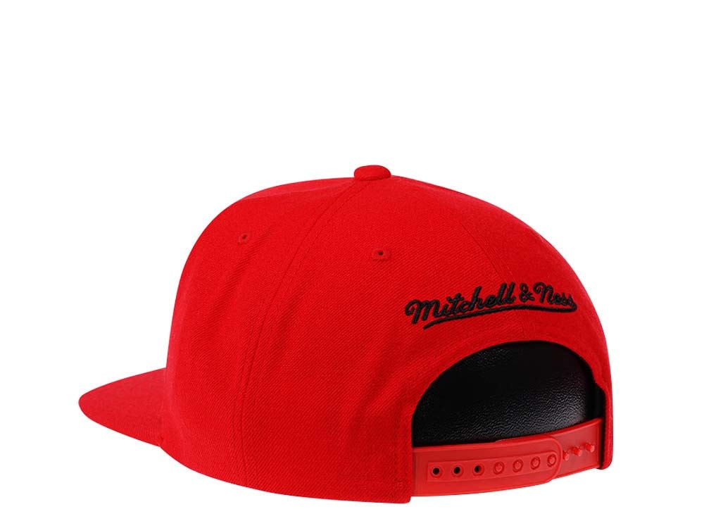 Mitchell & Ness Portland Trail Blazers HWC Zig Zag Satin Undervisor Snapback Hat