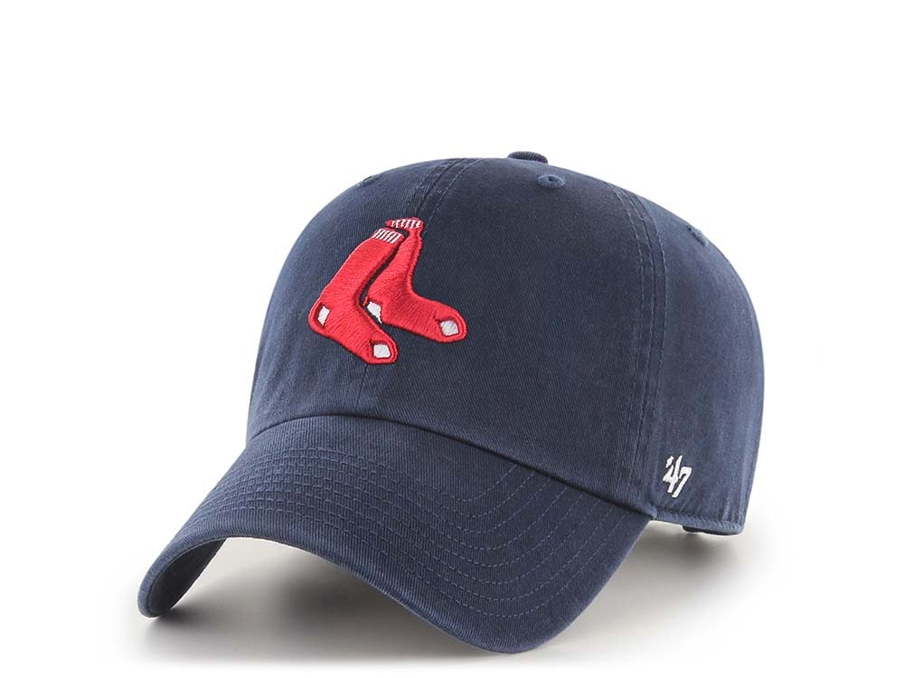 47Brand Boston Red Sox Clean Up Alternate Strapback Hat