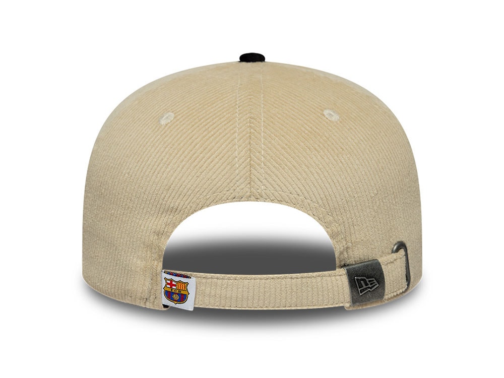 New Era Fc Barcelona Corduroy Beige Edition 19Twenty Snapback Hat