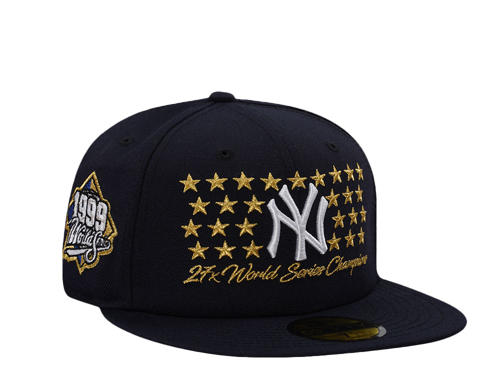 New Era New York Yankees World Series 1999 Navy Prime Edition 59Fifty Fitted Hat