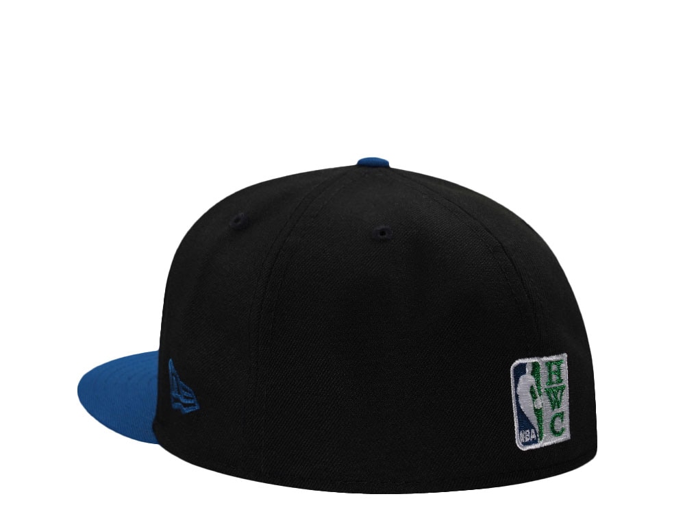 New Era Minnesota Timberwolves 35th Anniversary Black Two Tone Edition 59Fifty Fitted Hat