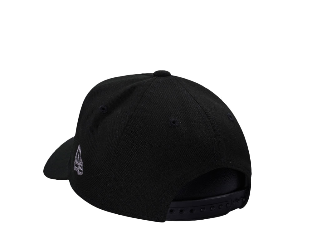 New Era Las Vegas Raiders 75th Anniversary Black Prime Edition 9Forty A Frame Snapback Hat