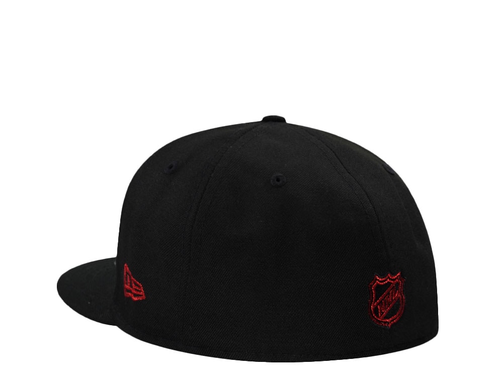 New Era Buffalo Sabres 50th Anniversary Black Prime Edition 59Fifty Fitted Hat