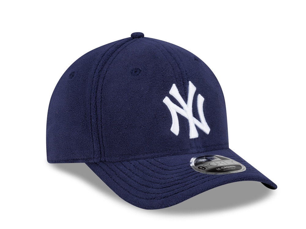 New Era New York Yankees Fleece Navy Prime Edition 9Forty M Crown Snapback Hat