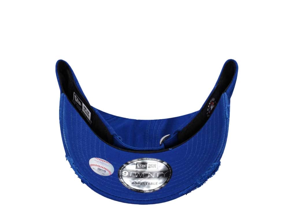 New Era New York Mets Light Royal Washed Distress 9Twenty Strapback Hat